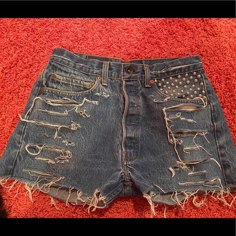 Jean shorts